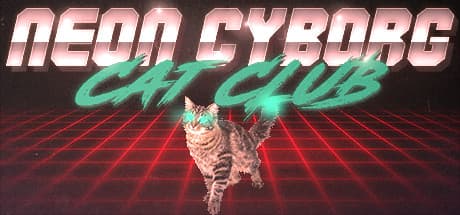 Neon Cyborg Cat Club