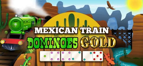 Mexican Train Dominoes Gold