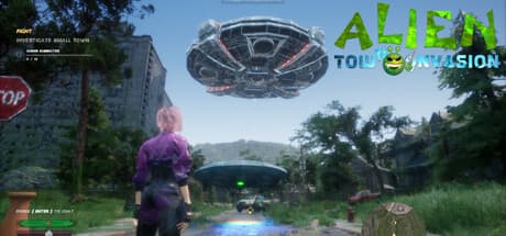 Alien Town Invasion