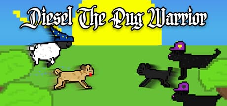 Diesel The Pug Warrior