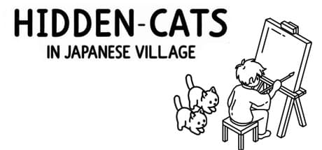 Hidden Felines: Japanese Village