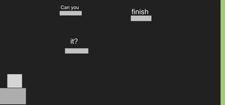 通不了关吧(Can you finish it?)