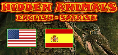 Hidden Animals: English - Spanish