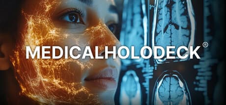 MEDICALHOLODECK®. Surgery, Anatomy, Medicine, Education, and DICOM Imaging in VR. For Medical Students, Nurses, Doctors and Surgeons.