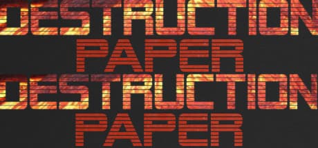 Destruction Paper