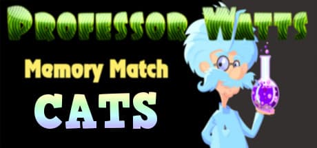 Professor Watts Memory Match: Cats